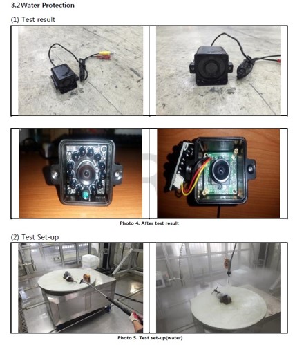 Water Protection Test